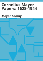 Cornelius_Mayer_papers